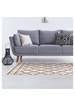 Ethnical Life Bawełniany dywan w kolorze kremowo-szarym - 170 x 120 cm ze sklepu Limango Polska w kategorii Dywany - zdjęcie 188466341