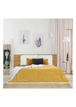 HYGGE Narzuta w kolorze żółto-białym - 220 x 180 cm ze sklepu Limango Polska w kategorii Tekstylia - zdjęcie 188466360