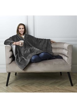 HYGGE Pled w kolorze szarym - 170 x 130 cm ze sklepu Limango Polska w kategorii Tekstylia - zdjęcie 188466392