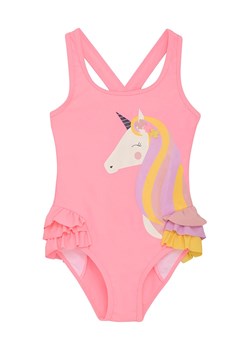 Color Kids Strój kąpielowy w kolorze jasnoróżowym ze wzorem ze sklepu Limango Polska w kategorii Stroje kąpielowe - zdjęcie 188467763