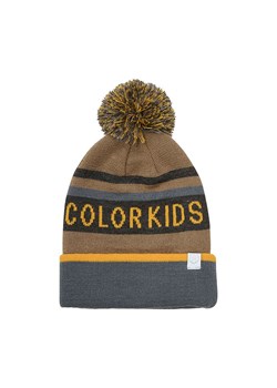 Color Kids Czapka w kolorze jasnobrązowo-szarym ze sklepu Limango Polska w kategorii Czapki dziecięce - zdjęcie 188468164