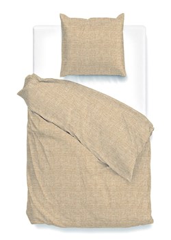Zo!Home Komplet pościeli "Lino" w kolorze jasnobrązowym ze sklepu Limango Polska w kategorii Pościele - zdjęcie 188468712
