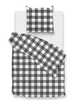 Zo!Home Komplet pościeli "Quattro di Lino" w kolorze biało-czarnym ze sklepu Limango Polska w kategorii Pościele - zdjęcie 188468773