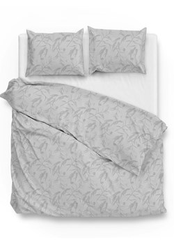 Zo!Home Komplet pościeli satynowej "Fiori" w kolorze szarym ze sklepu Limango Polska w kategorii Pościele - zdjęcie 188468872