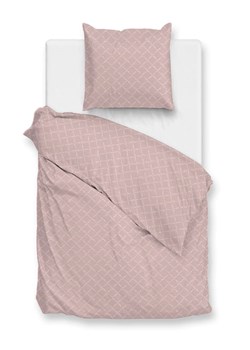 Zo!Home Komplet pościeli "Satinado" w kolorze jasnoróżowym z mako-satyny ze sklepu Limango Polska w kategorii Pościele - zdjęcie 188468893