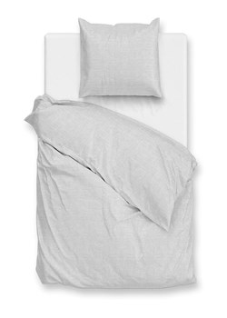 HNL Komplet pościeli flanelowej "Flanella di Lino" w kolorze jasnoszarym ze sklepu Limango Polska w kategorii Pościele - zdjęcie 188468973