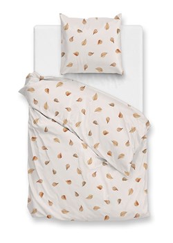 Zo!Home Komplet pościeli "Aurelia" w kolorze jasnobrązowo-kremowym ze sklepu Limango Polska w kategorii Pościele - zdjęcie 188469190