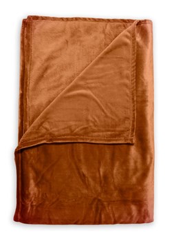 Zo!Home Pled "Cara" w kolorze miedzianym ze sklepu Limango Polska w kategorii Tekstylia - zdjęcie 188469270