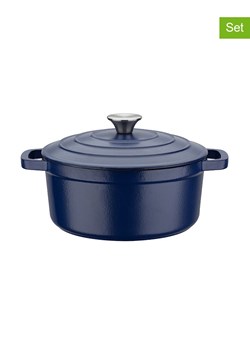 GSW 2-częściowy zestaw "Magic" w kolorze niebieskim - Ø 20 cm ze sklepu Limango Polska w kategorii Garnki - zdjęcie 188469360