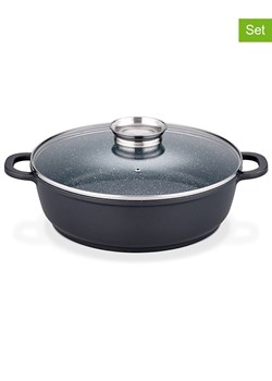 GSW 2-częściowy zestaw "Gourmet" w kolorze czarnym - Ø 24 cm ze sklepu Limango Polska w kategorii Garnki - zdjęcie 188469482