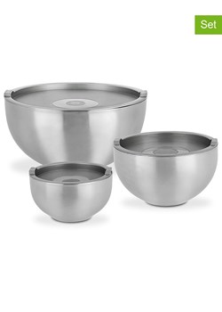 GSW Miski termiczne (3 szt.) w kolorze srebrnym ze sklepu Limango Polska w kategorii Naczynia - zdjęcie 188469594