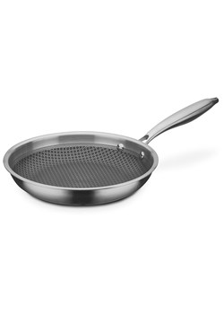 GSW Patelnia "Inoxxa" w kolorze srebrnym - Ø 20 cm ze sklepu Limango Polska w kategorii Garnki - zdjęcie 188469684