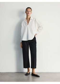 Reserved - Bluzka z kołnierzem - biały ze sklepu Reserved w kategorii Bluzki damskie - zdjęcie 188470321