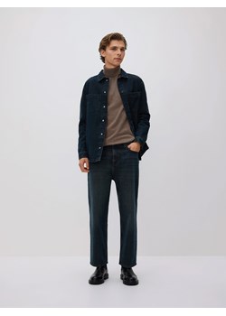 Reserved - Jeansy relaxed straight - indigo jeans ze sklepu Reserved w kategorii Jeansy męskie - zdjęcie 188470562