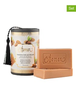 Ottoman Mydła (2 szt.) "Honey &amp; Almond" - po 75 g ze sklepu Limango Polska w kategorii Mydła - zdjęcie 188470791