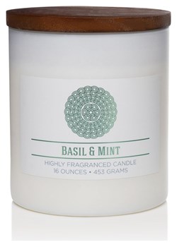Colonial Candle Świeca zapachowa "Basil And Mint" - 453 g ze sklepu Limango Polska w kategorii Świece i dyfuzory - zdjęcie 188470793