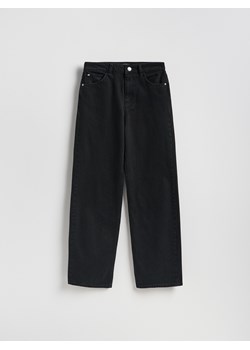 Reserved - Jeansy wide leg - czarny ze sklepu Reserved w kategorii Jeansy damskie - zdjęcie 188471544