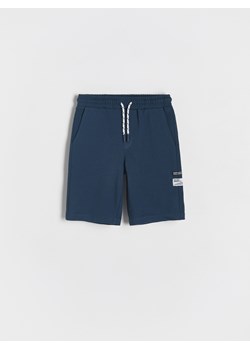 Reserved - Bawełniane szorty - granatowy ze sklepu Reserved w kategorii Spodenki chłopięce - zdjęcie 188471632