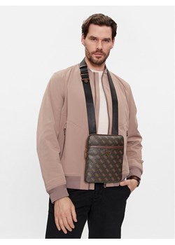 Saszetka Guess HMEVZL P2223 Brązowy ze sklepu eobuwie.pl w kategorii Torby męskie - zdjęcie 188471932