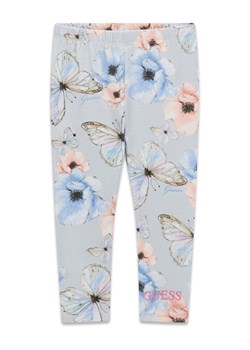 Guess Legginsy K6RB07 J1314 Błękitny Slim Fit ze sklepu MODIVO w kategorii Bluzki dziewczęce - zdjęcie 188472083