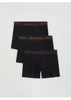 Reserved - 3 pack bokserek Long - czarny ze sklepu Reserved w kategorii Majtki męskie - zdjęcie 188472682