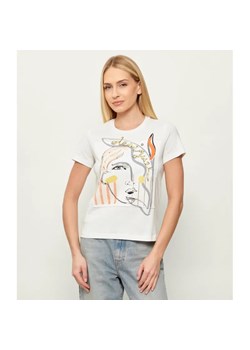 Desigual T-shirt VILMA | Regular Fit ze sklepu Gomez Fashion Store w kategorii Bluzki damskie - zdjęcie 188473983