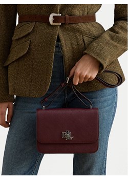 Torebka LAUREN RALPH LAUREN 431974272007 Bordowy ze sklepu eobuwie.pl w kategorii Torebki damskie - zdjęcie 188473992