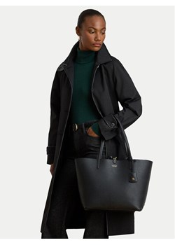 Torebka LAUREN RALPH LAUREN 431795329073 Czarny ze sklepu eobuwie.pl w kategorii Torby Shopper bag - zdjęcie 188474002