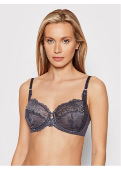 Triumph Biustonosz z fiszbiną Wild Peony Florale 10209608 Szary ze sklepu MODIVO w kategorii Biustonosze - zdjęcie 188474071