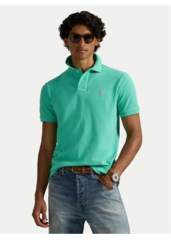 Polo Ralph Lauren Polo 710782592018 Zielony Slim Fit ze sklepu MODIVO w kategorii T-shirty męskie - zdjęcie 188474080