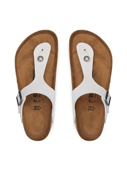 Birkenstock Japonki Gizeh 745531 Biały ze sklepu MODIVO w kategorii Klapki damskie - zdjęcie 188474143