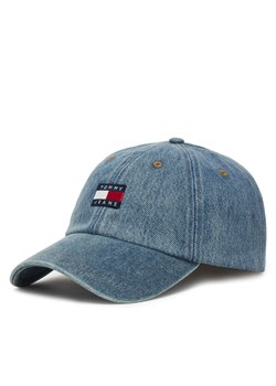 Tommy Jeans Czapka z daszkiem Tjw Heritage Denim Cap AW0AW18578 Niebieski ze sklepu MODIVO w kategorii Czapki z daszkiem damskie - zdjęcie 188474173