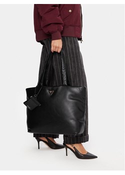 Guess Torebka Sunetra HWNG75 34230 Czarny ze sklepu MODIVO w kategorii Torby Shopper bag - zdjęcie 188474204