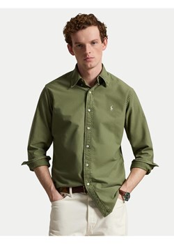 Polo Ralph Lauren Koszula 710805564510 Zielony Regular Fit ze sklepu MODIVO w kategorii Koszule męskie - zdjęcie 188474243