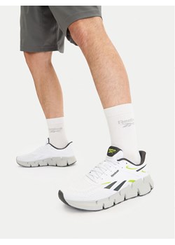 Reebok Buty do biegania EO-ZIG DYNAMICA 6 100244518 Biały ze sklepu MODIVO w kategorii Buty sportowe męskie - zdjęcie 188474244
