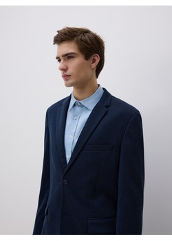 Reserved - Marynarka slim fit - granatowy ze sklepu Reserved w kategorii Marynarki męskie - zdjęcie 188475321
