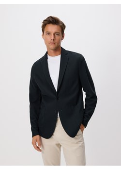 Reserved - Marynarka slim fit - ciemnozielony ze sklepu Reserved w kategorii Marynarki męskie - zdjęcie 188475334
