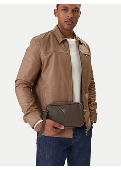 Saszetka Guess HMMISA P6150 Brązowy ze sklepu eobuwie.pl w kategorii Saszetki - zdjęcie 188475764