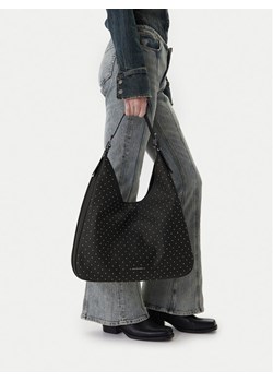 Torebka MICHAEL Michael Kors 30R6SY5H3L Czarny ze sklepu eobuwie.pl w kategorii Torebki hobo - zdjęcie 188475770