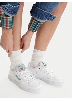 Reebok Sneakersy EO-CLUB C 85 100033933 Biały ze sklepu MODIVO w kategorii Buty sportowe damskie - zdjęcie 188475890