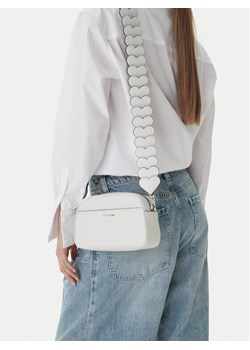 Torebka MICHAEL Michael Kors 32R6SJ6C5Y Biały ze sklepu eobuwie.pl w kategorii Listonoszki - zdjęcie 188476602