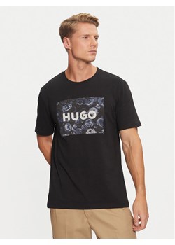 Hugo T-Shirt 50523999 Czarny Regular Fit ze sklepu MODIVO w kategorii T-shirty męskie - zdjęcie 188476804