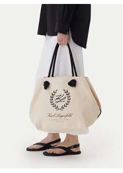 KARL LAGERFELD Torebka B1W46065 Beżowy ze sklepu MODIVO w kategorii Torby letnie - zdjęcie 188476903