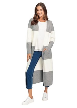 Heine Kardigan w kolorze szaro-kremowym ze sklepu Limango Polska w kategorii Swetry damskie - zdjęcie 188478661