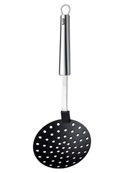 Silit Łyżka cedzakowa "Classic Line" w kolorze srebrno-antracytowym - dł. 33 cm ze sklepu Limango Polska w kategorii Akcesoria kuchenne - zdjęcie 188478744