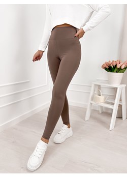 legginsy onetti brązowe m/38 ze sklepu UBRA w kategorii Spodnie damskie - zdjęcie 188478751