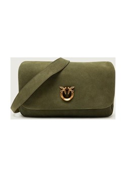 Pinko Torebka na ramię CLICK SOFT HANDLE | zamsz ze sklepu Gomez Fashion Store w kategorii Listonoszki - zdjęcie 188478914
