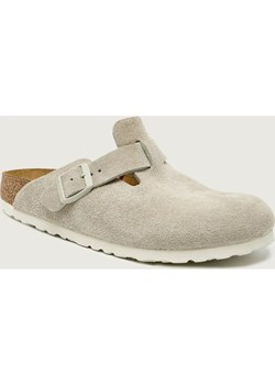 Birkenstock Mule Boston LEVE | zamsz | narrow fit ze sklepu Gomez Fashion Store w kategorii Klapki damskie - zdjęcie 188478982
