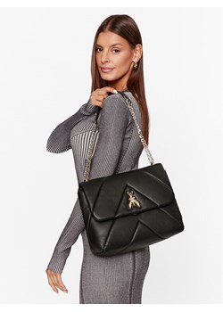 Torebka Patrizia Pepe CBA302/L006 Czarny ze sklepu eobuwie.pl w kategorii Listonoszki - zdjęcie 188480120