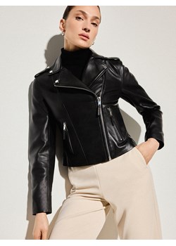 Mohito - Skórzana ramoneska - czarny ze sklepu Mohito w kategorii Kurtki damskie - zdjęcie 188481082